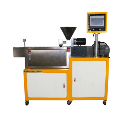 Лабораторний двошнековий гранулятор